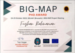 BIG-MAP PhD Award